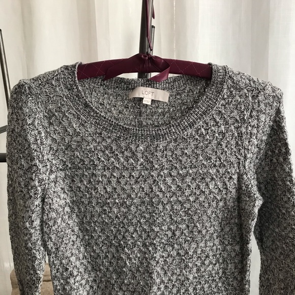 LOFT long sleeve sweater dress - Picture 3 of 6